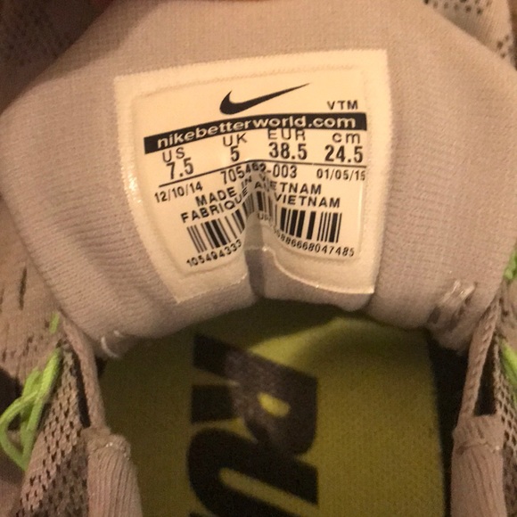 Gray Nike Lunartempo Sneakers - Picture 4 of 4